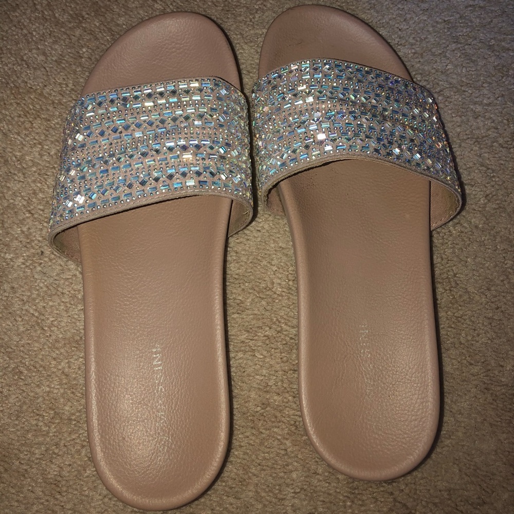 Cute sparkly slides!